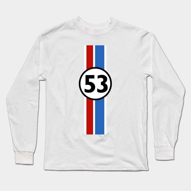 Herbie 53 Long Sleeve T-Shirt by GR8DZINE